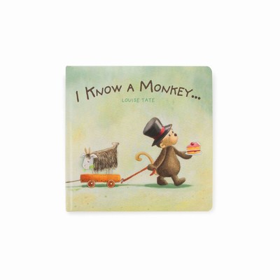 Jellycat I Know A Monkey Books USA | 20836IOGS